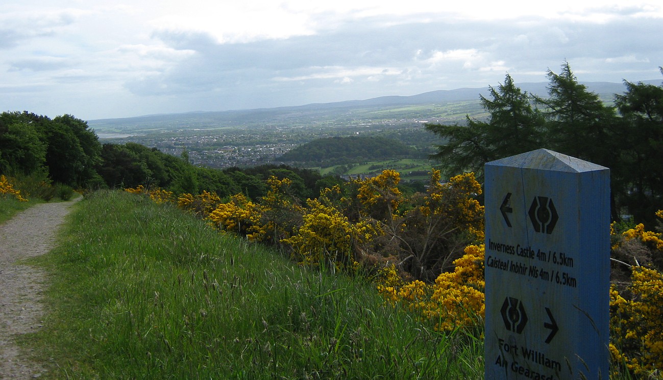 Inverness from Dunain Hill