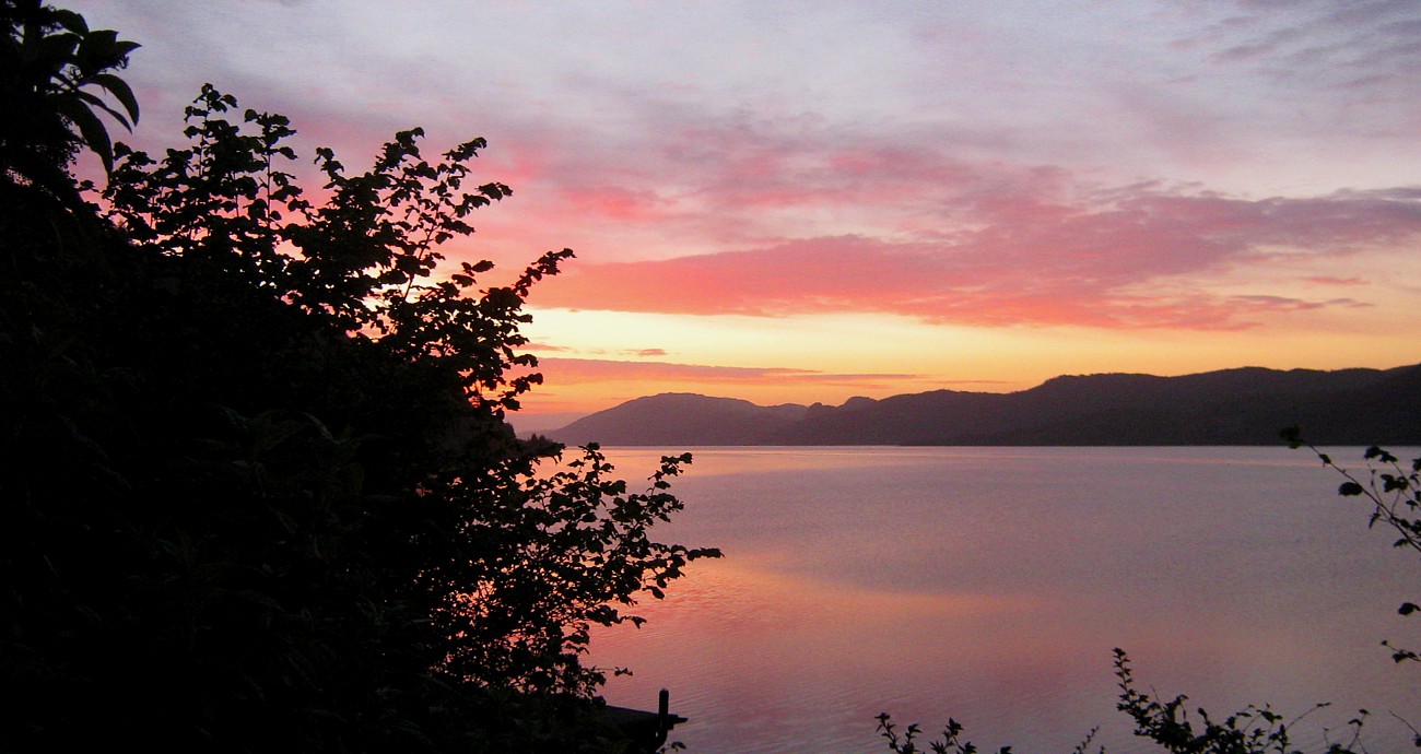 Dawn over Loch Ness