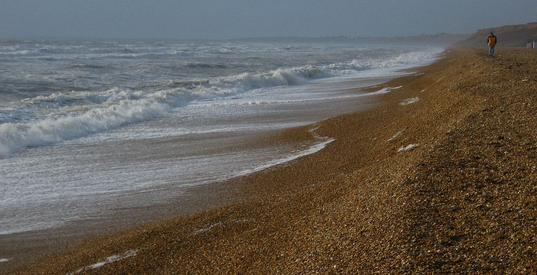 Milford on Sea Shingle bank