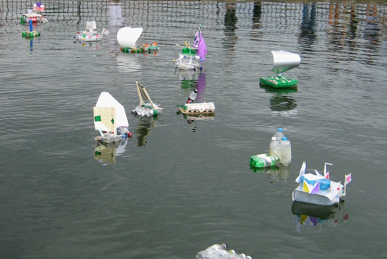 Gosport Schools Recycled Boats
