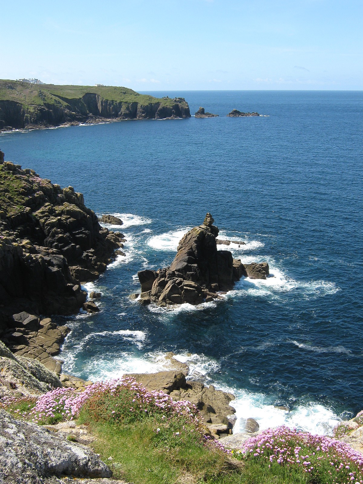 Lands End from Sennen Cove Coastguard Lookout